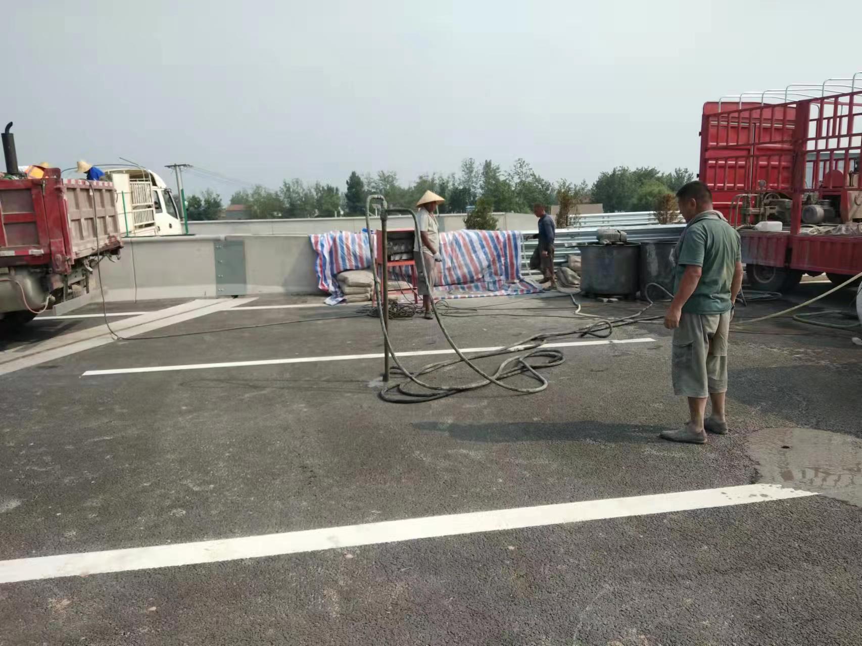 东西湖路基注浆