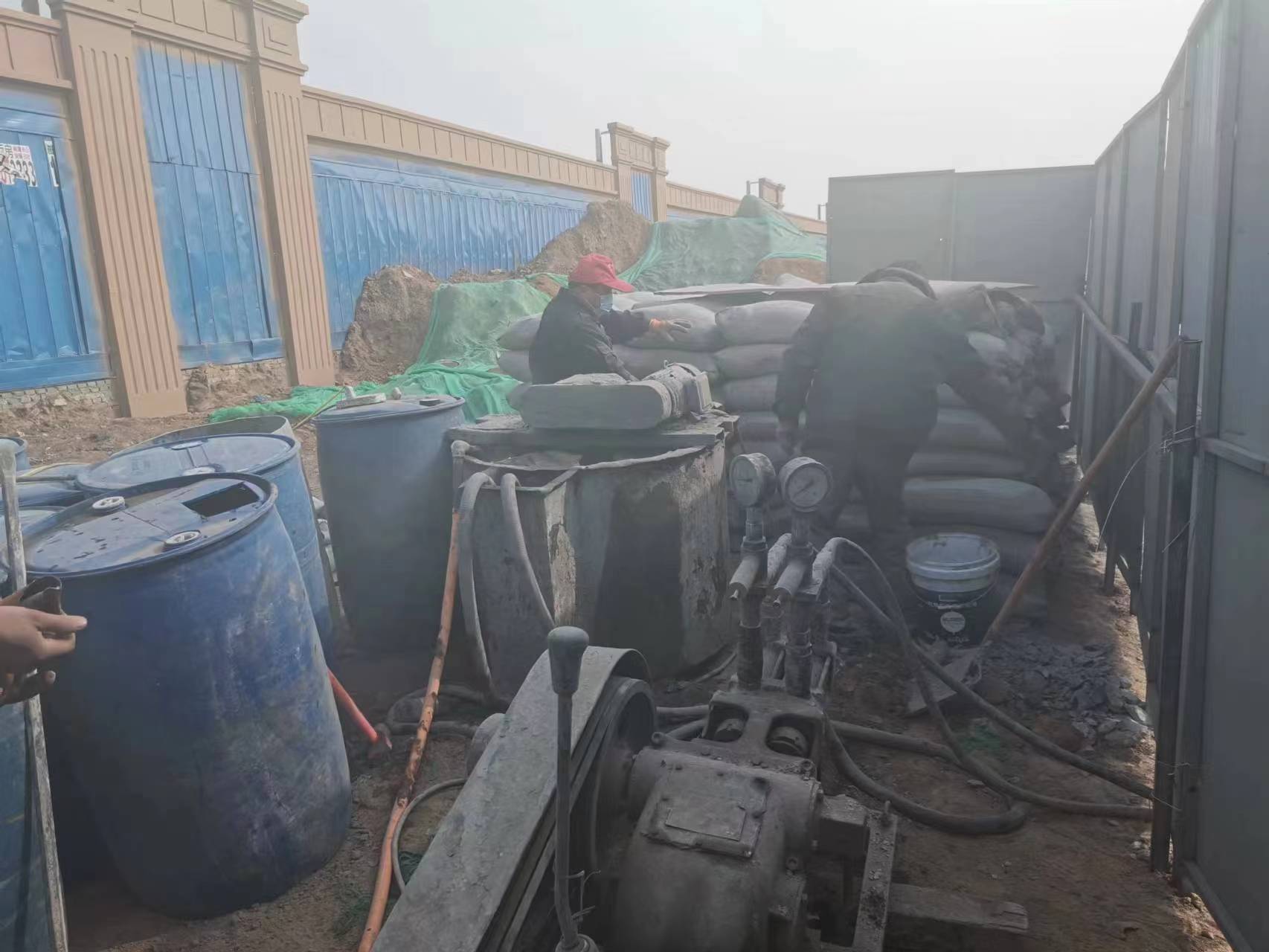 东西湖房屋下沉注浆